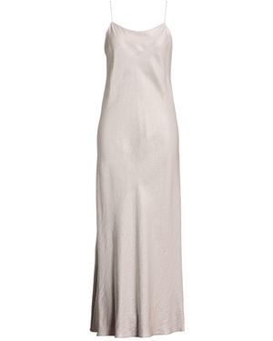 iBlues Light Maxi Dress Viscose, Polyamide - White