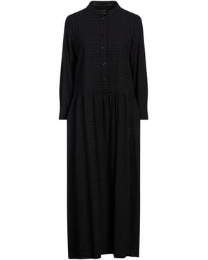 ALESSIA SANTI Midi Dress Cotton, Viscose, Wool, Polyamide, Elastane - Black