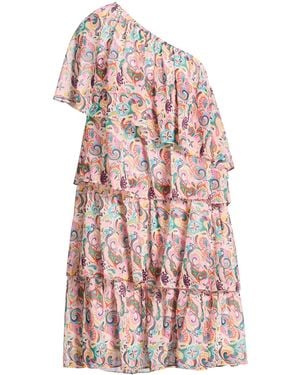 Denny Rose Mini Dress Polyester - Pink