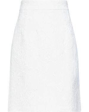 Dolce & Gabbana Gonna Midi - Bianco