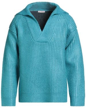 Valentino Garavani Jumper Silk, Polyamide - Blue