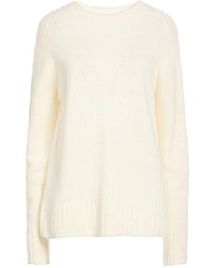 Lamberto Losani Sweater Wool, Cashmere, Polyamide - White