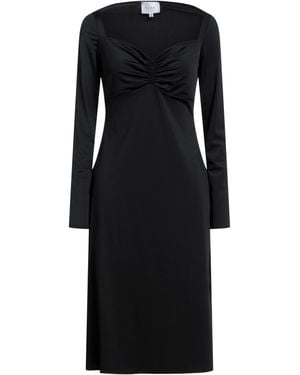 Liya Midi Dress - Black