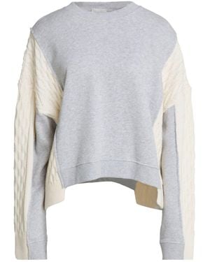8pm Sweatshirt Cotton, Organic Merino Wool, Acrylic - Gray
