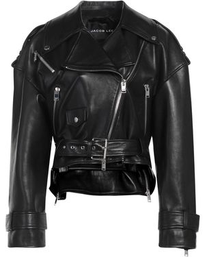 JACOB LEE Jacket Lambskin - Black