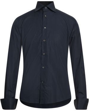 Brian Dales Midnight Shirt Cotton - Blue