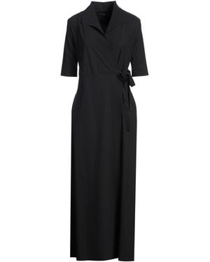 High Clever Maxi Dress Nylon, Elastane - Black