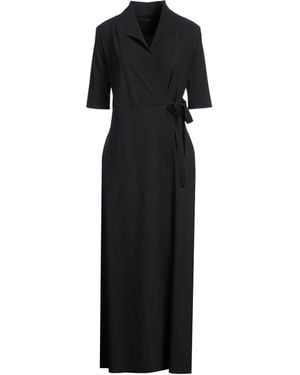 High Maxi-Kleid - Schwarz