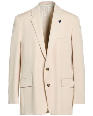 Lardini Blazer Viscose, Silk - Natural