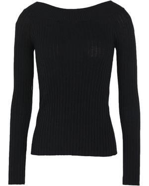 Twenty Easy By Kaos Sweater Viscose, Acrylic, Elastane - Black