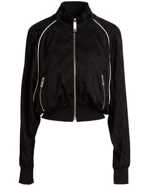 John Richmond Jacket Viscose, Cotton, Nylon - Black