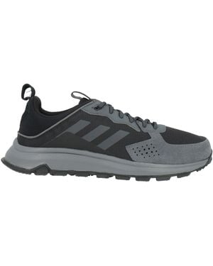 adidas Sneakers Textile Fibers, Synthetic Material - Gray