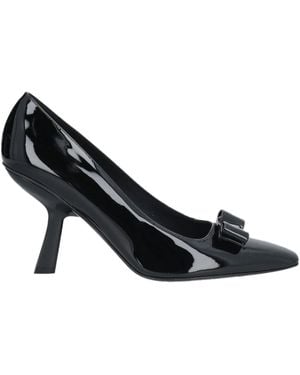 Ferragamo Court Shoes - Black