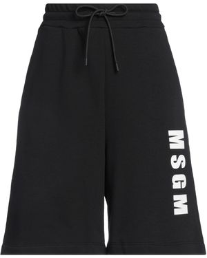 MSGM Shorts & Bermudashorts - Schwarz