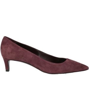 Antonio Barbato Burgundy Pumps Leather - Purple