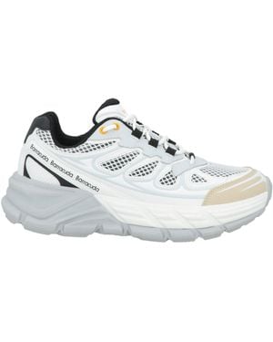 Barracuda Trainers Leather, Textile Fibres - White
