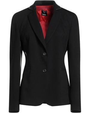 Hanita Blazer Polyester, Elastane - Black