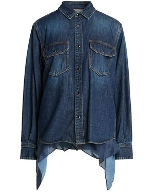 Sacai Denim Shirt Cotton - Blue