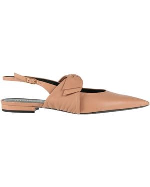 Mulberry Blush Ballet Flats Leather - White
