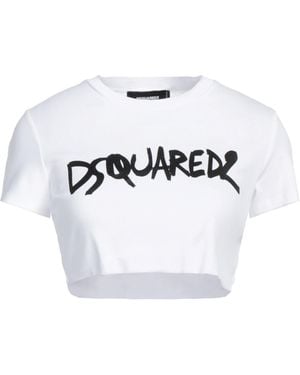 DSquared² Logo T-Shirt - White