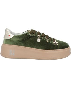 GIO+ Trainers Textile Fibres, Leather - Green