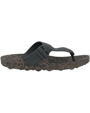 ASPORTUGUESAS Thong Sandal Synthetic Material - Black