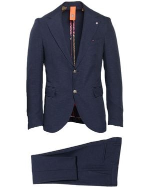 Bharnaba Suits - Blue