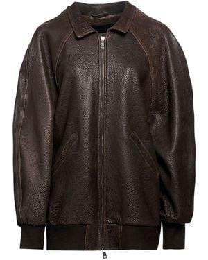 Giorgio Brato Jacket Leather - Black