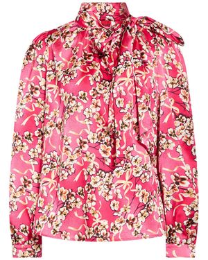 HUGO Top Polyester - Red