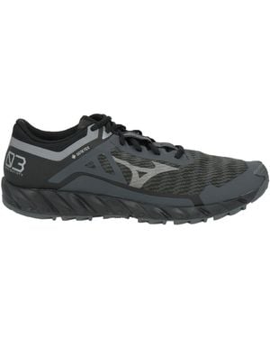 Mizuno Wave Ibuki Gtx Charcoal Trainers Textile Fibres, Synthetic Material - Grey