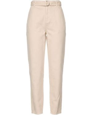 Liu Jo Pants Cotton, Lyocell - Natural
