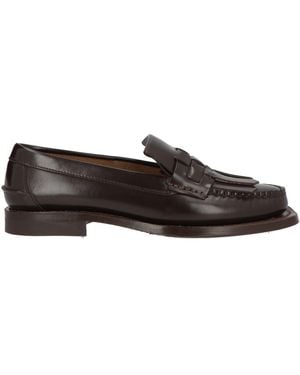 Hereu Chocolate Loafers Leather - Gray