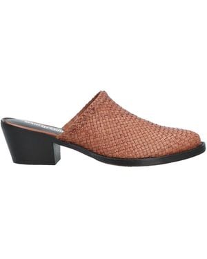 Marco Ferretti Mules & Clogs Soft Leather - Brown