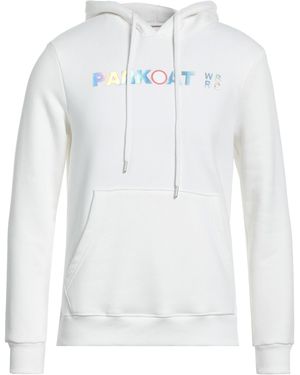 Parkoat Sweatshirt Cotton, Polyester - White