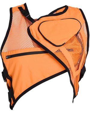 Hyein Seo Vest Nylon, Thermoplastic Polyurethane, Polyester - Orange