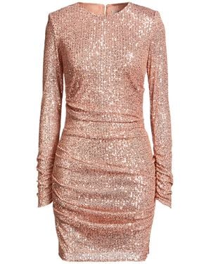 Elisabetta Franchi Mini Dress Polyester, Elastane - Pink