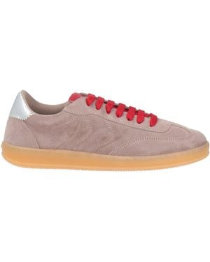 Voile Blanche Olivia Court Lilac Sneakers Leather - Pink