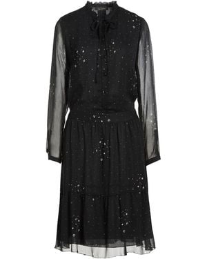 Soallure Midi Dress Polyester - Black