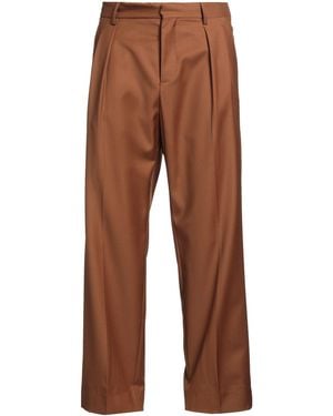 Roberto Collina Pants Polyester, Viscose, Elastane - Brown