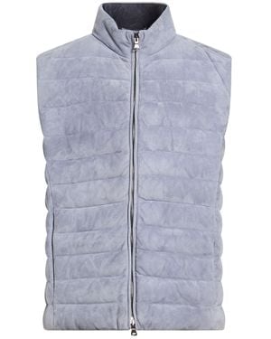 Paul & Shark Slate Vest Goat Skin - Blue