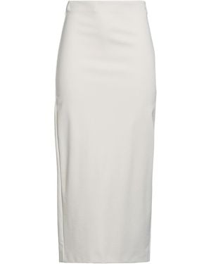 Semicouture Midi Skirt - White