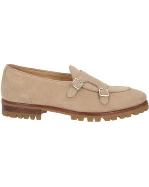 Eleventy Loafers Leather - Natural