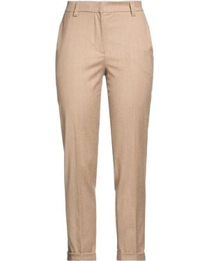 Antonelli Pants Virgin Wool, Viscose, Polyester, Elastane - Natural