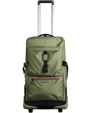 Piquadro Wheeled Luggage - Green