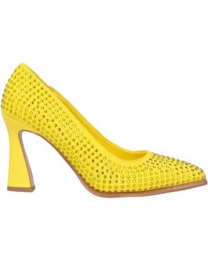 Twinset Court Shoes Textile Fibres - Yellow