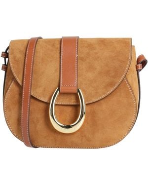 STAUD Cross-Body Bag Leather - Brown