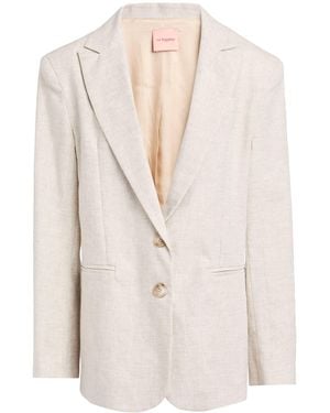 LA SEMAINE Paris Blazer Linen - White