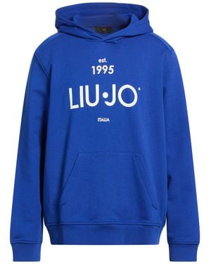 Liu Jo Sweatshirt Cotton, Elastane - Blue