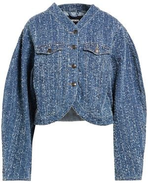 ROTATE BIRGER CHRISTENSEN Jeansjacke/-Mantel - Blau