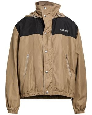 Celine Khaki Jacket Polyester - Brown